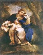 Jerzy Siemiginowski-Eleuter Madonna and Child oil on canvas